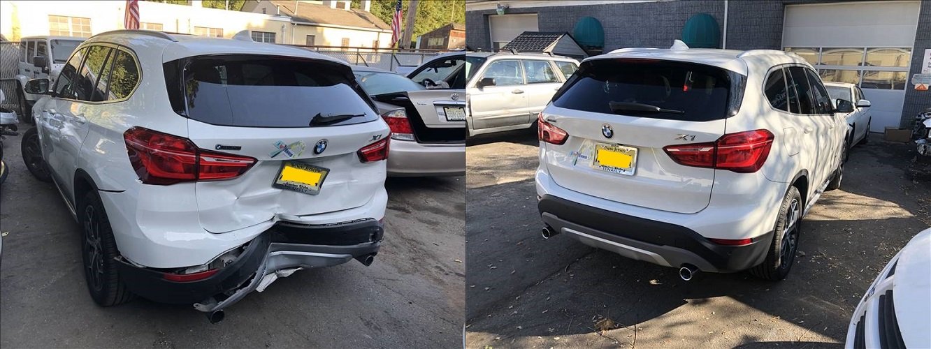 Scratch repair before